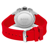  Shop Authentic Hugo Boss Volane Black Dial Red Rubber Strap Watch for Men - 1513959 - Luxxuri