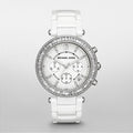  Shop Authentic Michael Kors Parker White Dial White Leather Strap Watch for Women - MK5848 - Luxxuri