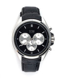  Shop Authentic Hugo Boss Driver Black Dial Black Leather Strap Watch for Men - 1512879 - Luxxuri