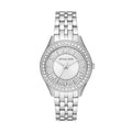  Shop Authentic Michael Kors Harlowe Three-Hand Quartz Silver Dial Silver Steel Strap Watch For Women - MK4708 - Luxxuri