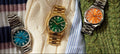  Shop Authentic Citizen Tsuyosa Automatic Green Dial Gold Steel Strap Watch For Men - NJ0152-51X - Luxxuri