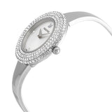  Shop Authentic Swarovski Crystal Rose Silver Dial Silver Steel Strap Watch for Women - 5483853 - Luxxuri