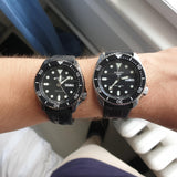  Shop Authentic Seiko 5 Sport Automatic Black Dial Black Silicone Strap Watch For Men - SRPD65K3 - Luxxuri