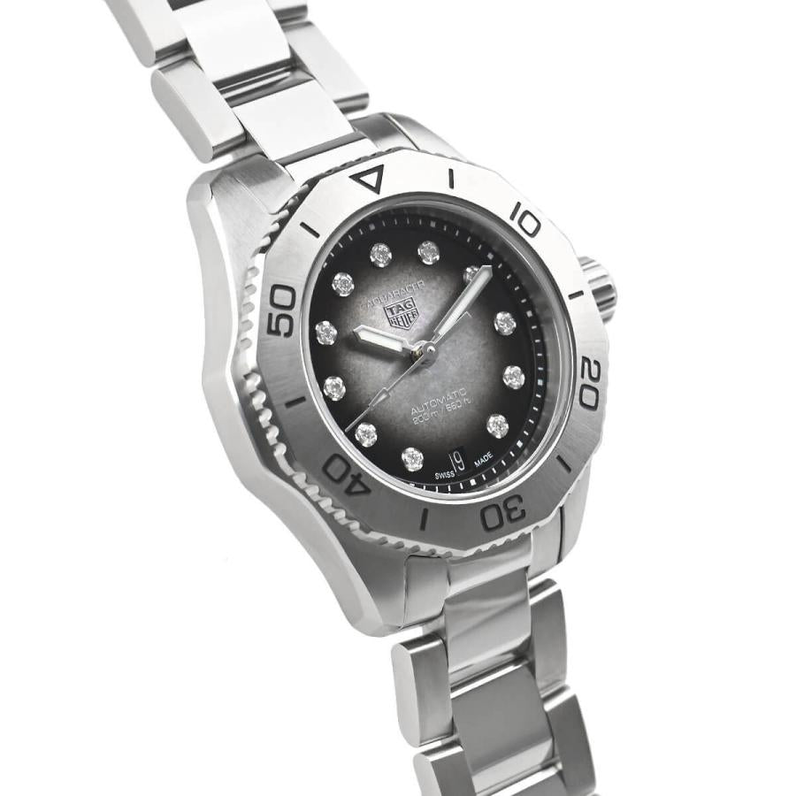  Shop Authentic Tag Heuer Aquaracer Professional 200 Automatic Black Dial Silver Steel Strap Watch for Men - WBP2410.BA0622 - Luxxuri