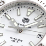  Shop Authentic Tag Heuer Aquaracer Quartz White Dial Two Tone Steel Strap Watch Women - WAY131B.BA0914 - Luxxuri