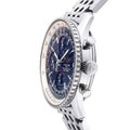  Shop Authentic Breitling Navitimer Heritage Special Edition Blue Dial Silver Steel Strap Mens Watch - A1332412/C942 - Luxxuri