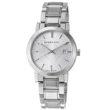  Shop Authentic Burberry The City Silver Dial Silver Steel Strap Watch for Women - BU9000 - Luxxuri
