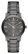  Shop Authentic Burberry The City Grey Dial Gunmetal Steel Strap Watch for Men - BU9007 - Luxxuri