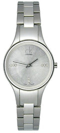  Shop Authentic Calvin Klein Simplicity Silver Dial Silver Steel Strap Watch for Women - K4323120 - Luxxuri