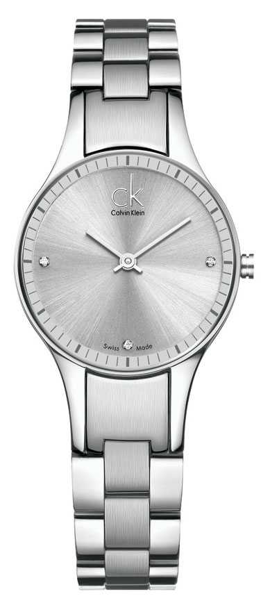  Shop Authentic Calvin Klein Simplicity Silver Dial Silver Steel Strap Watch for Women - K4323141 - Luxxuri