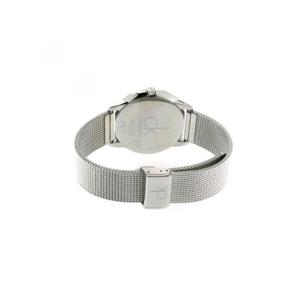  Shop Authentic Calvin Klein Minimal Grey Dial Silver Mesh Bracelet Watch for Men - K3M22124 - Luxxuri
