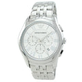  Shop Authentic Emporio Armani Velente Chronograph Quartz Silver Dial Silver Steel Strap Watch For Men - AR1702 - Luxxuri