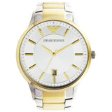  Shop Authentic Emporio Armani Renato Silver Dial Two Tone Steel Strap Watch For Men - AR2449 - Luxxuri