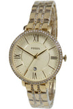  Shop Authentic Fossil Jacqueline Gold Dial Gold Steel Strap Watch for Women - ES3547 - Luxxuri