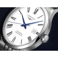  Shop Authentic Longines Record Automatic Stainless Steel 40mm Watch for Men - L2.821.4.11.6 - Luxxuri