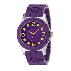 Shop Authentic Marc Jacobs Pelly Purple Dial Purple Silicone Strap Watch for Women - MBM2505 - Luxxuri
