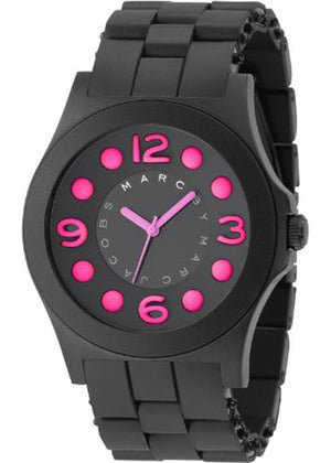  Shop Authentic Marc Jacobs Pelly Black Dial Black Silicone Strap Watch for Women - MBM2517 - Luxxuri