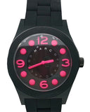  Shop Authentic Marc Jacobs Pelly Black Dial Black Silicone Strap Watch for Women - MBM2529 - Luxxuri