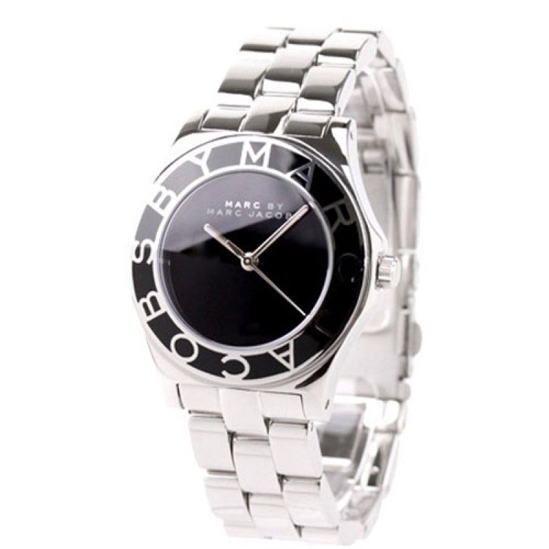  Shop Authentic Marc Jacobs Blade Black Dial Silver Steel Strap Watch for Women - MBM3058 - Luxxuri