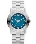  Shop Authentic Marc Jacobs Amy Blue Dial Silver Steel Strap Watch for Women - MBM3272 - Luxxuri