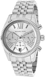  Shop Authentic Michael Kors Lexington Silver Dial Silver Steel Strap Watch for Women - MK5555 - Luxxuri