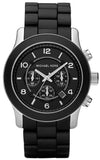  Shop Authentic Michael Kors Runway Black Dial Black Rubber Strap Watch for Men - MK8107 - Luxxuri