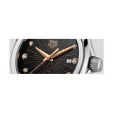  Shop Authentic Tag Heuer Link Quartz Black Dial Silver Steel Strap Watch for Women - WBC131F.BA0649 - Luxxuri