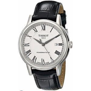  Shop Authentic Tissot Carson Powermatic 80 White Dial Black Leather Strap Watch For Men - T085.407.16.013.00 - Luxxuri