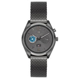 Shop Authentic Tommy Hilfiger Deacon Multifunction Black Dial Black Mesh Bracelet Watch for Men - 1791546 - Luxxuri