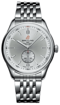  Shop Authentic Breitling Premier Automatic 40mm Stainless Steel Silver Dial Mens Watch - A37340351G1A1 - Luxxuri