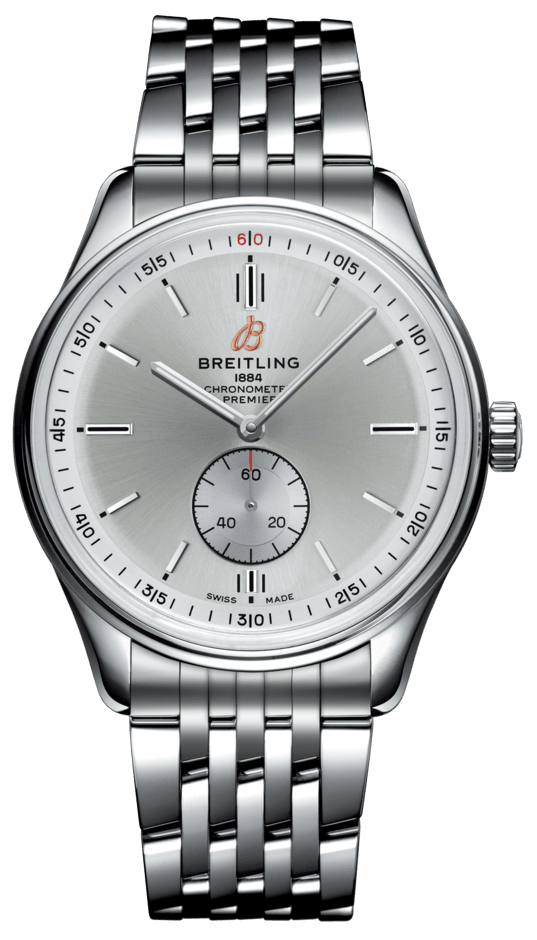  Shop Authentic Breitling Premier Automatic 40mm Stainless Steel Silver Dial Mens Watch - A37340351G1A1 - Luxxuri