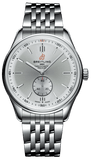  Shop Authentic Breitling Premier Automatic 40mm Stainless Steel Silver Dial Mens Watch - A37340351G1A1 - Luxxuri