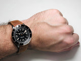  Shop Authentic Breitling Superocean Heritage '57 Black Dial Brown Leather Strap Watch for Men - U10370121B1X1 - Luxxuri