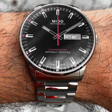  Shop Authentic Mido Commander II Automatic Black Dial Silver Steel Strap Watch For Men - M021.431.11.051.00 - Luxxuri