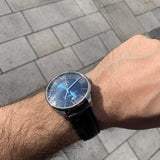  Shop Authentic Tissot Chemin Des Tourelles Powermatic 80 Blue Dial Blue Leather Strap Watch for Men - T099.407.16.048.00 - Luxxuri