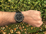  Shop Authentic Tissot Chrono XL Vintage Chronograph Black Dial Black Leather Strap Watch For Men - T116.617.36.052.02 - Luxxuri