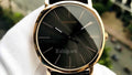  Shop Authentic Calvin Klein Posh Black Dial Black Leather Strap Watch for Men - K8Q316C3 - Luxxuri