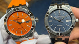 Shop Authentic Maurice Lacroix Aikon Limited Edition Automatic Date Orange Dial Silver Steel Strap Watch For Men - AI6008-SS00F-530-1 - Luxxuri