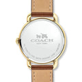 Coach Delancey White Dial Brown Leather Strap Watch for Women - 14502715