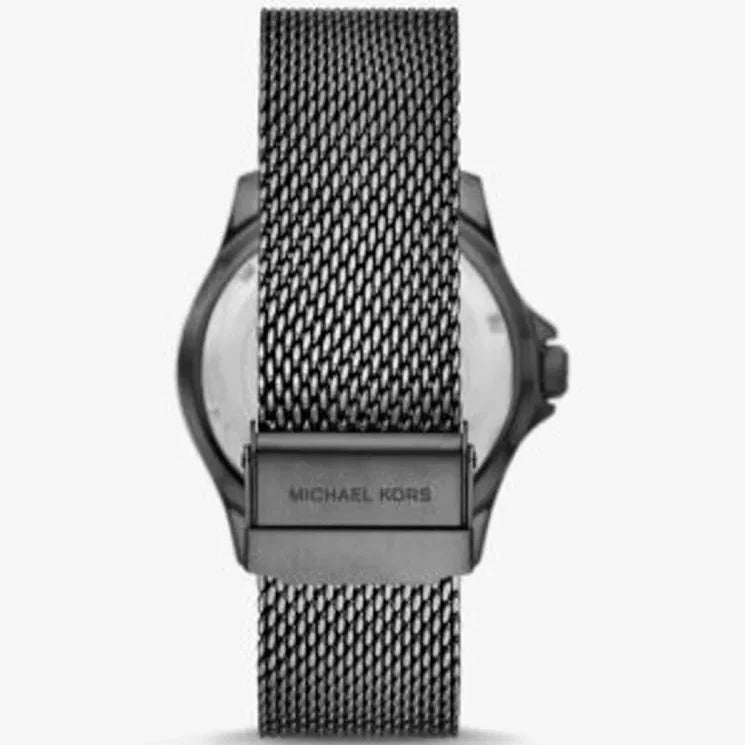  Shop Authentic Michael Kors Slim Runway Black Dial Black Mesh Strap Watch for Women - MK8607 - Luxxuri