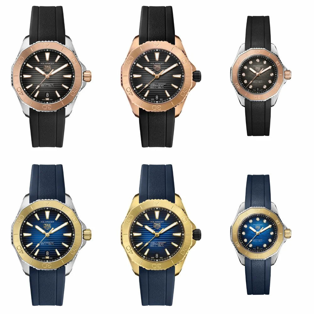  Shop Authentic Tag Heuer Aquaracer Professional 200 Automatic Blue Dial Blue Rubber Strap Watch for Men - WBP2150.FT6210 - Luxxuri