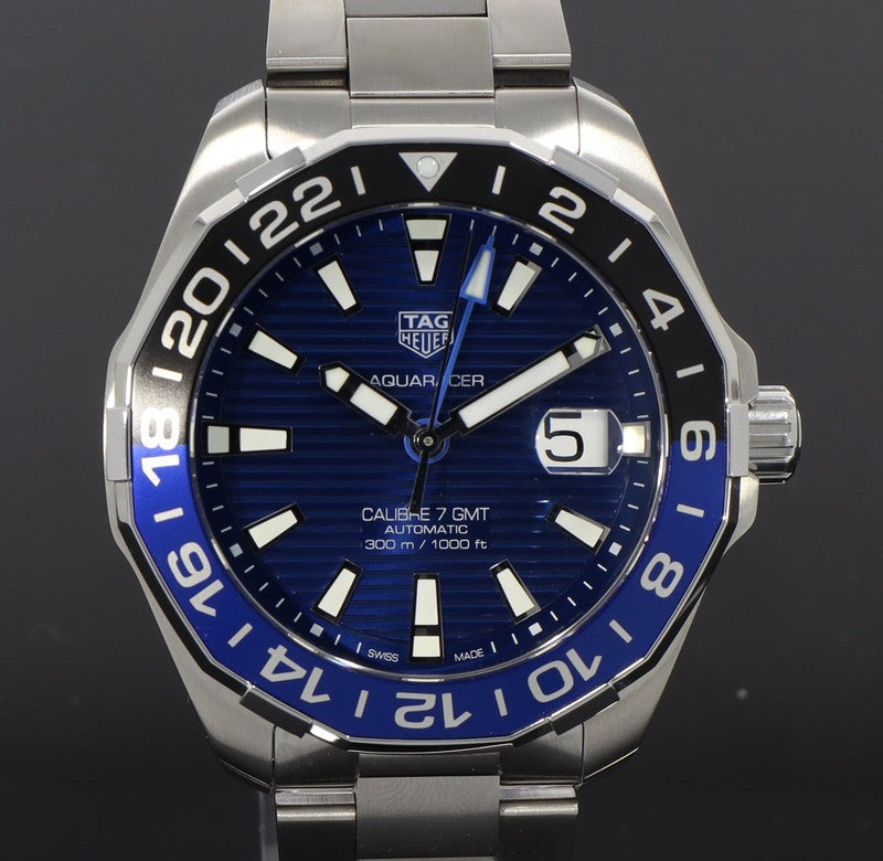  Shop Authentic Tag Heuer Aquaracer Blue Dial Watch for Men - WAY201T.BA0927 - Luxxuri