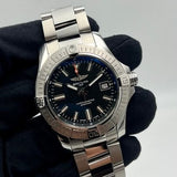 Shop Authentic Breitling Avenger Automatic 43mm Black Dial Silver Steel Strap Watch for Men - A17318101B1A1 - Luxxuri
