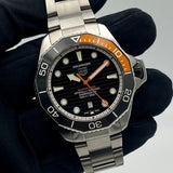  Shop Authentic Tag Heuer Aquaracer Professional 1000 Superdiver Automatic Black Dial Silver Steel Strap Watch for Men - WBP5A8A.BF0619 - Luxxuri