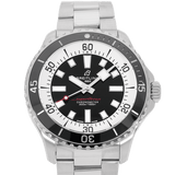  Shop Authentic Breitling Superocean Automatic 44mm Black Dial Silver Steel Strap Watch for for Men - A17376211B1A1 - Luxxuri