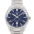  Shop Authentic Tag Heuer Carrera Twin Time Blue Dial Silver Steel Strap Watch for Men - WBN201A.BA0640 - Luxxuri