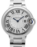  Shop Authentic Cartier Ballen Bleu De Cartier Silver Dial Silver Steel Strap Watch for Women - W6920084 - Luxxuri