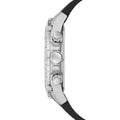 Guess Trophy Multifunction Black Dial Black Rubber Strap Watch for Men - GW0333G1