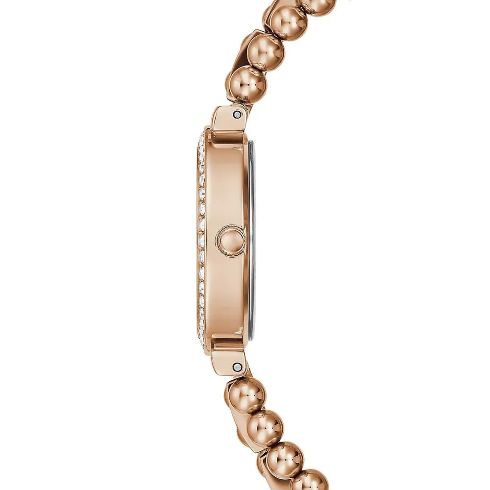  Shop Authentic Guess Gala Diamonds Silver Dial Gold Steel Strap Watch for Women - GW0401L3 - Luxxuri
