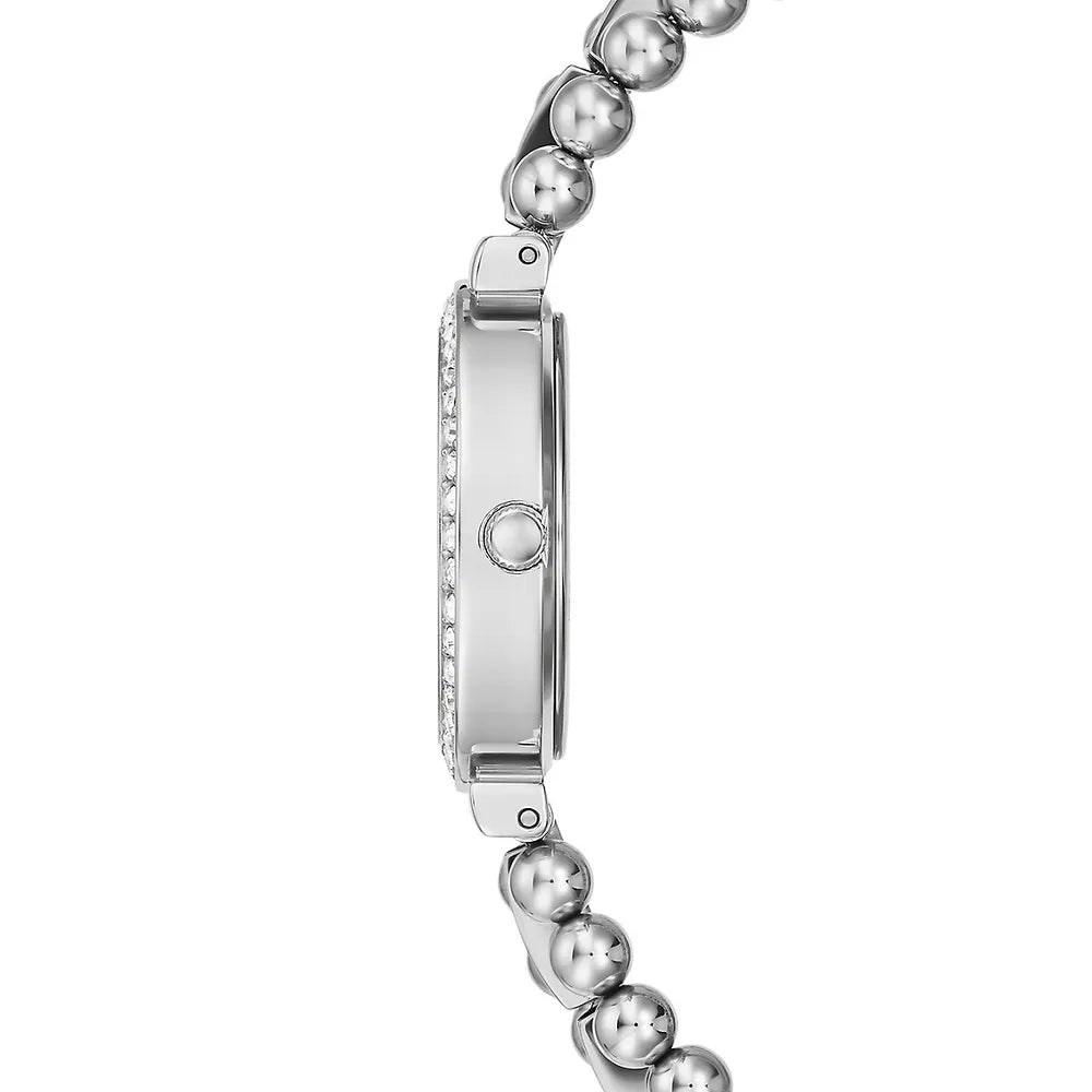  Shop Authentic Guess Gala Diamonds Silver Dial Silver Steel Strap Watch for Women - GW0401L1 - Luxxuri